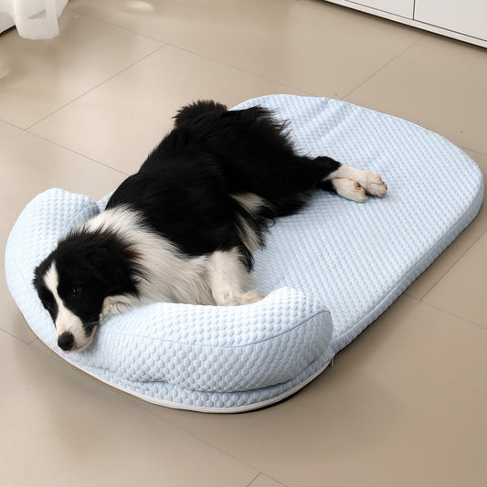 冷感 犬 マット 夏 枕付き